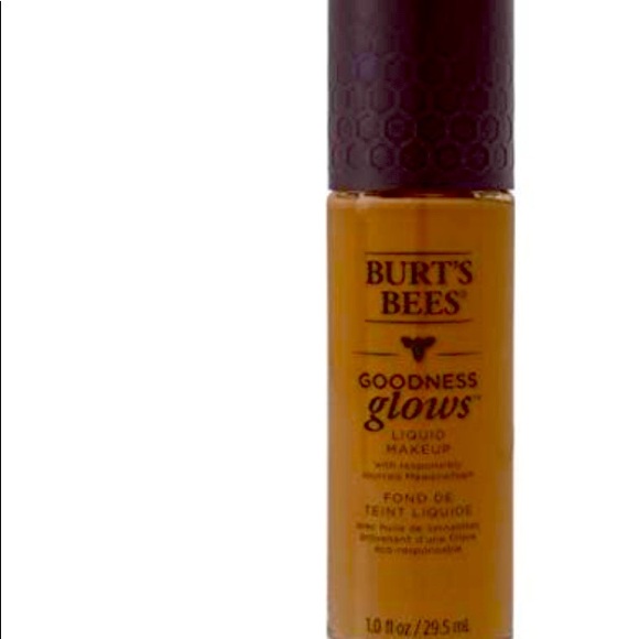 Burts Bees Goodness Glows Liquid Makeup, Chestnut for dark skin - Picture 1 of 3
